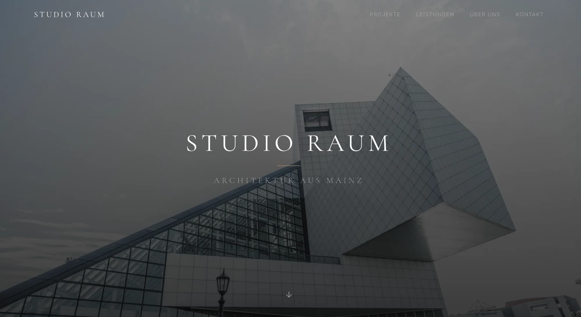 Screenshot von Studio Raum Architekten